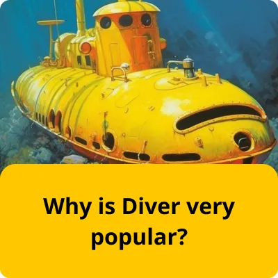 Diver very popular