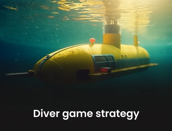 diver crash game strategy